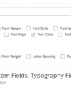 Advanced Custom Fields Typography Field, WordPress sitenizde yazı tipi seçimlerini özelleştirmenizi sağlayan bir eklentidir.