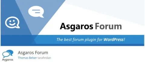 Asgaros Forum, WordPress sitenizde topluluk oluşturarak kullanıcıların etkileşime geçebileceği bir forum alanı sunan bir eklentidir.