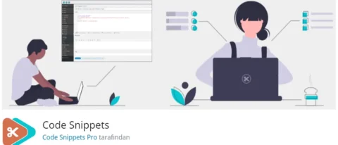 Code Snippets, WordPress web sitenize eklemek istediğiniz özel kod parçacıklarını (snippets) kolayca yönetmenizi sağlayan basit ve kullanıcı dostu bir eklentidir.