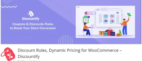 Discount Rules Dynamic Pricing for WooCommerce – Discountify, WooCommerce mağazanızda dinamik fiyatlandırma ve indirim kuralları oluşturmanıza olanak tanıyan güçlü bir eklentidir.