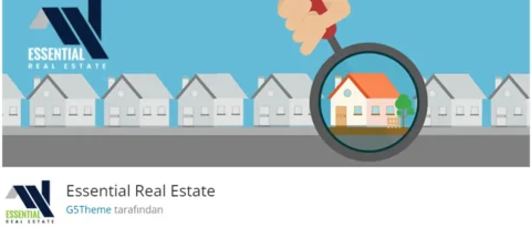 Essential Real Estate, emlak sektörü için özel olarak geliştirilmiş bir WordPress eklentisidir. Bu eklenti, gayrimenkul listeleme, yönetim ve pazarlama süreçlerinizi kolaylaştırmak için birçok özellik sunar.