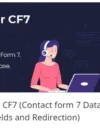 Extensions For CF7, Contact Form 7 eklentisini geliştirerek form verilerini daha etkin bir şekilde yönetmenizi sağlar.