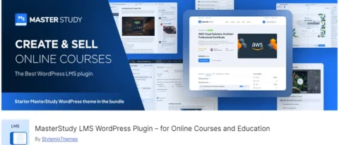 MasterStudy LMS, çevrimiçi kurslar ve eğitim programları oluşturmak için tasarlanmış güçlü bir WordPress eklentisidir. Eğitmenler ve eğitim kurumları için ideal bir çözüm sunar.