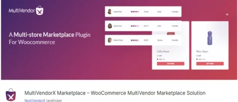 MultiVendorX Marketplace, WooCommerce ile uyumlu bir çok satıcılı pazar yeri çözümüdür. Bu eklenti, farklı satıcıların ürünlerini tek bir platformda listeleyip yönetmelerine olanak tanırken, işletmelerin çevrimiçi satışlarını artırmalarına yardımcı olur.