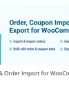 Order Export & Order Import for WooCommerce, e-ticaret sitenizdeki sipariş verilerini kolayca dışa aktarmanıza ve içe aktarmanıza olanak tanıyan bir eklentidir.