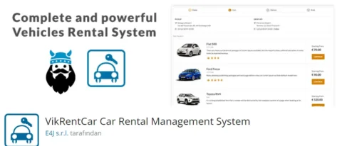 VikRentCar Car Rental Management System, araç kiralama hizmetleri sunan işletmeler için geliştirilmiş kapsamlı bir WordPress eklentisidir. Bu eklenti, araçların yönetimi, rezervasyon işlemleri ve müşteri ilişkileri gibi birçok önemli işlevi tek bir platformda toplar.