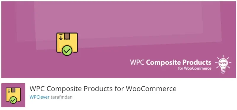 WPC Composite Products, WooCommerce mağazanızda özel ürün paketleri oluşturmanıza olanak tanıyan bir eklentidir.