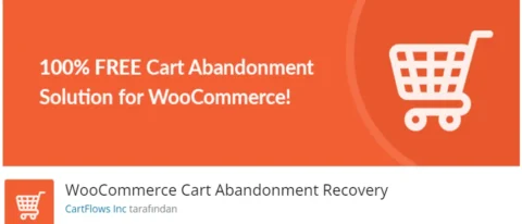 WooCommerce Cart Abandonment Recovery, müşterilerin terk ettiği alışveriş sepetlerini geri kazanmanıza yardımcı olan bir WordPress eklentisidir.