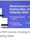 WooCommerce PDF Invoices, Packing Slips, Delivery Notes and Shipping Labels, WooCommerce mağazanız için kapsamlı bir belge yönetim eklentisidir.