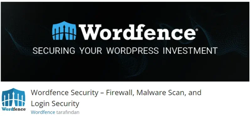 Wordfence Security, WordPress siteniz için güçlü bir güvenlik çözümüdür. Bu eklenti, güvenlik duvarı (firewall), kötü amaçlı yazılım taraması ve giriş güvenliği gibi özellikler sunarak web sitenizi siber tehditlere karşı korur.