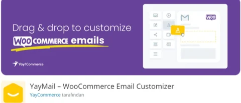 YayMail, WooCommerce mağazalarınız için e-posta tasarımlarını kolayca özelleştirmenizi sağlayan güçlü bir e-posta özelleştirici eklentisidir.