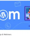 eRoom – Zoom Meetings & Webinars, WordPress sitenize Zoom toplantıları ve webinarları entegre etmenizi sağlayan bir eklentidir.