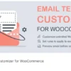 Email Template Customizer for WooCommerce eklentisi, WooCommerce mağazanızdaki tüm e-postaları görsel olarak özelleştirmenize olanak tanıyan güçlü bir araçtır.