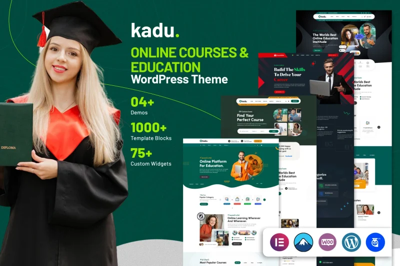 Kadu - Education WordPress Tema Çevirisi