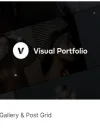 Visual Portfolio, Photo Gallery & Post Grid, WordPress kullanıcıları için etkileyici portföy, fotoğraf galerisi ve yazı ızgarası oluşturmanızı sağlayan güçlü bir eklentidir.