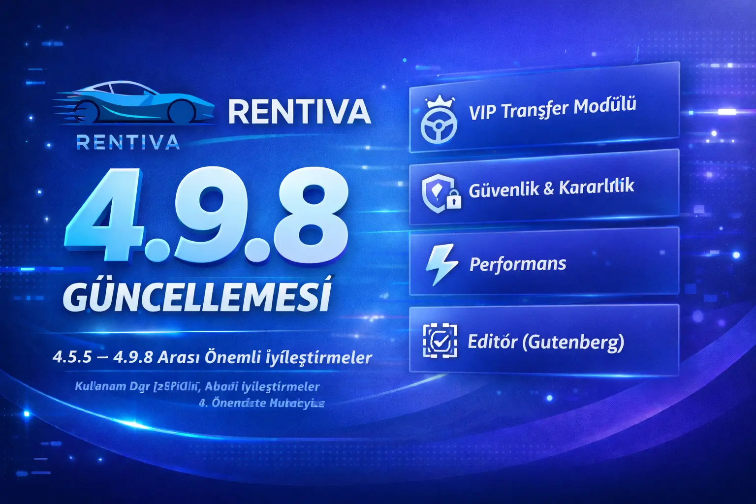 mhm rentiva 4.9.8 büyük güncelleme