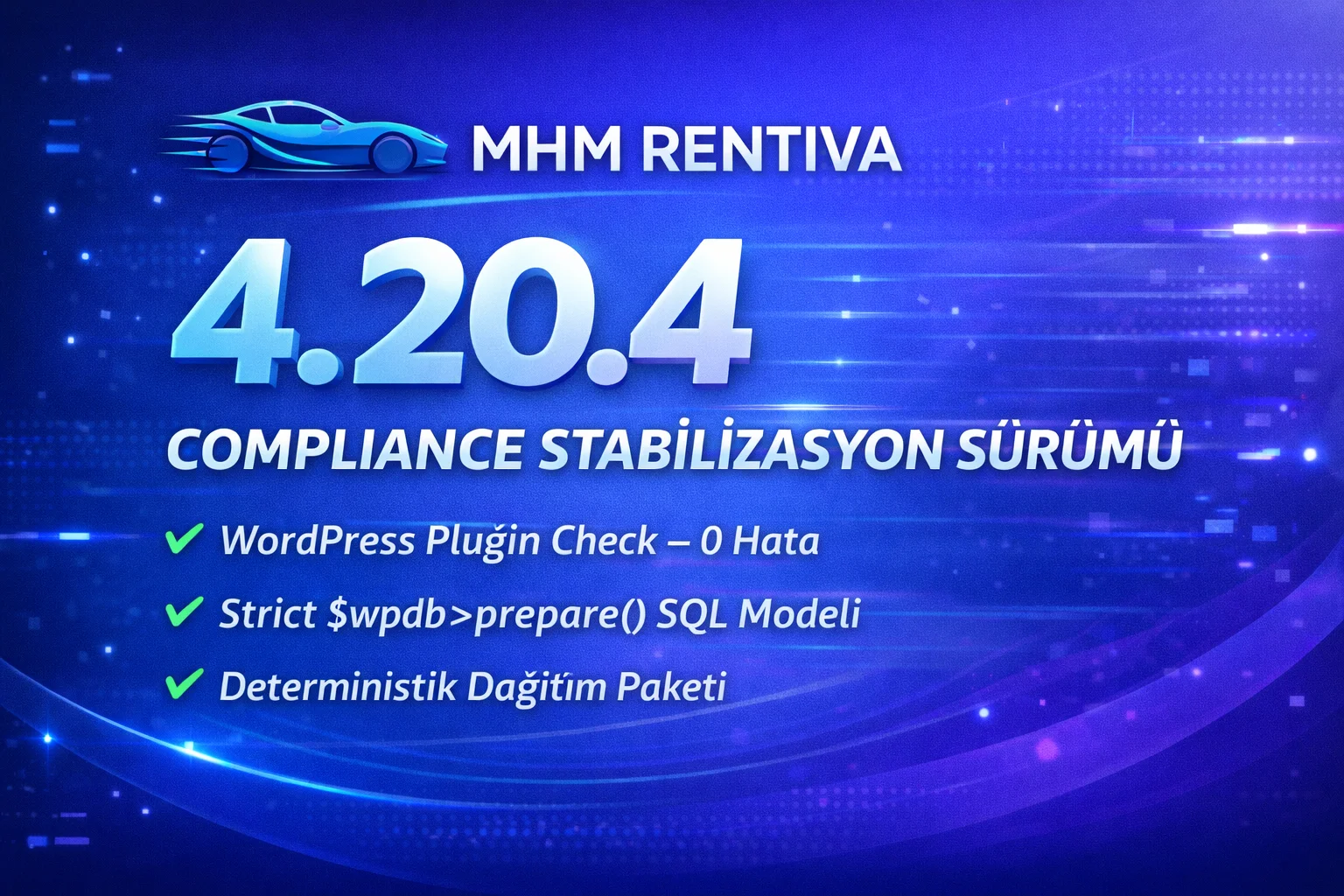 🚀 MHM Rentiva v4.20.4 Güncellendi